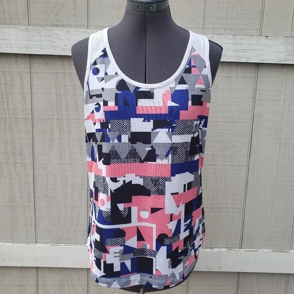 FILA Sport Vibrant Abstract Athletic Tank - Picture 1 of 5